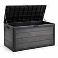 Baule Contenitore in Polipropilene Antracite per Esterno 150L