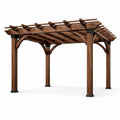 Pergola da giardino in legno