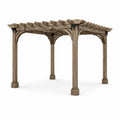Pergola da Giardino in Legno Marrone 3x3m
