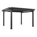 Pergola da Giardino in Alluminio Antracite