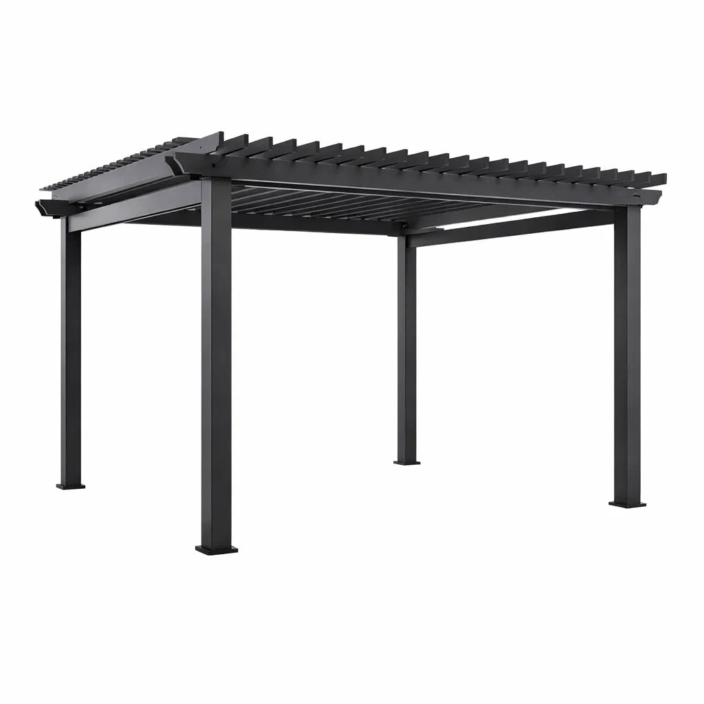 Pergola da Giardino in Alluminio Antracite